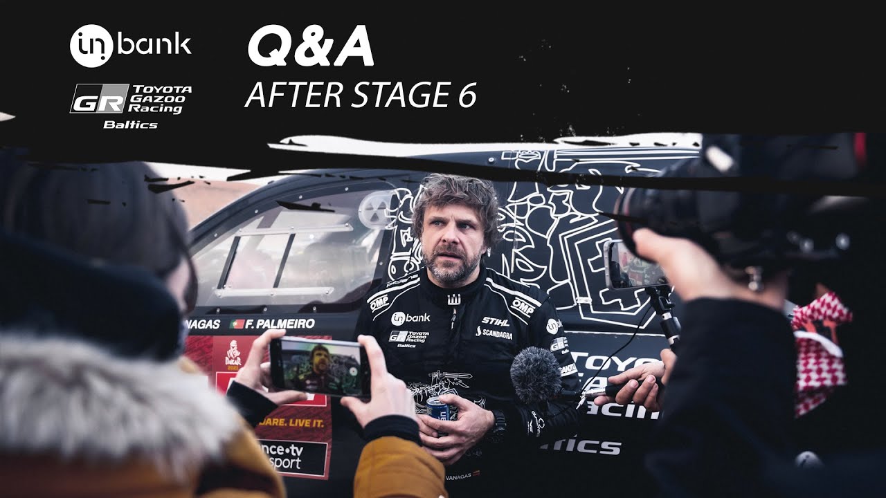 Q&A after STAGE 6 | Dakar 2021 | Benediktas Vanagas