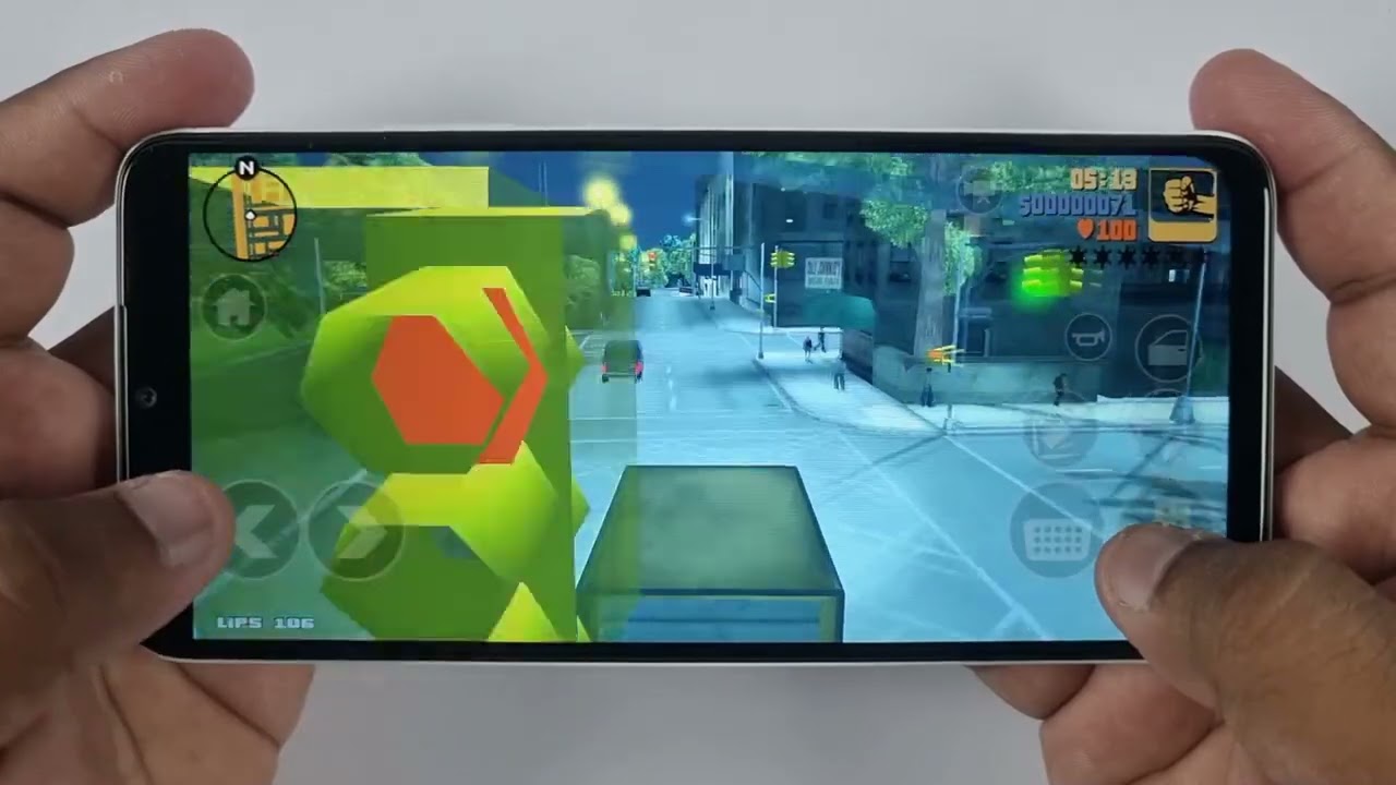 Infinix Smart 7 Test Game GTA 3 | Ram 7GB, Helio A22