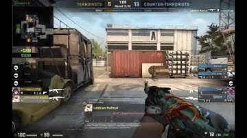 CS:GO Cache ace and clutch AK