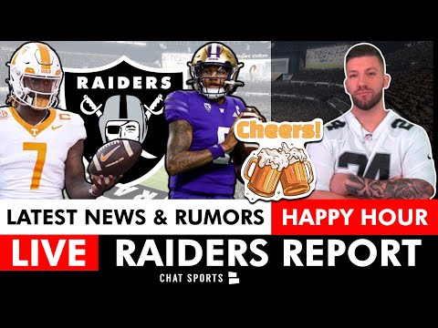 Raiders Rumors Live On Ryan Tannehill, Davante Adams, Joe Milton, Michael Penix Jr. 