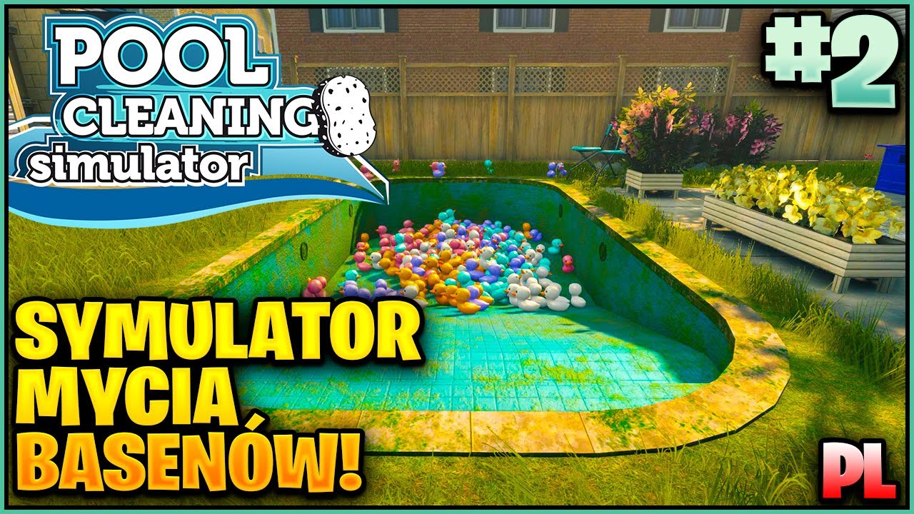 EJ MORDERCZKO ROBOTA JEST! | Pool Cleaning Simulator #02