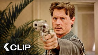 Hotel Room Shootout Scene - 21 Jump Street 2012 Johnny Depp