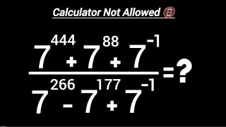 Nice Algebra Math Problem | Simplification | Maths Olympiad |