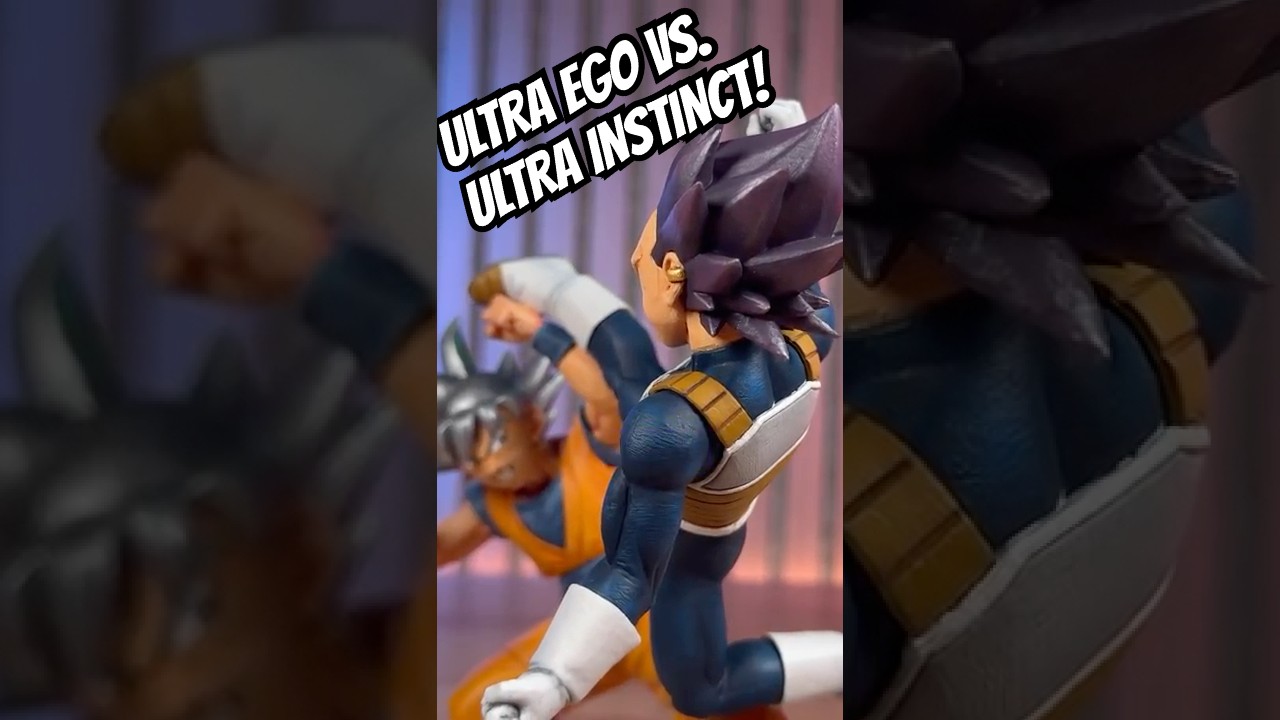 ULTRA EGO vs ULTRA INSTINCT! Goku vs Vegeta from Dragon Ball Super MANGA! 