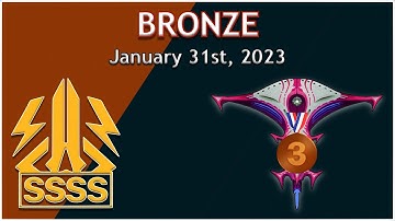 🥉- 3rd Place - Silver - Luna (tau) - daily #2587 - Phoenix II - Marshal