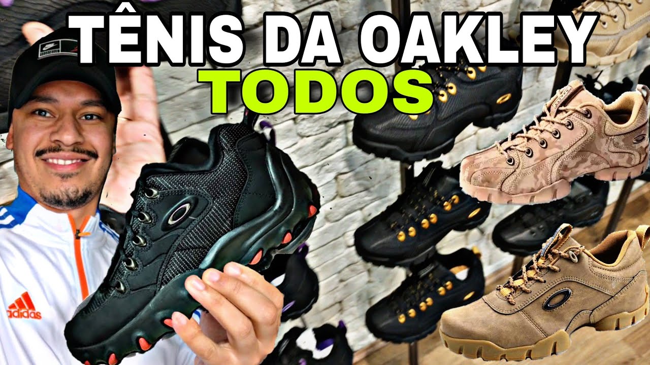 OS TÊNIS DA OAKLEY - YouTube