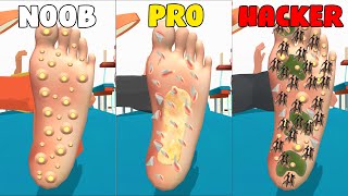 NOOB vs PRO vs HACKER in Foot Clinic | Game Guy screenshot 3