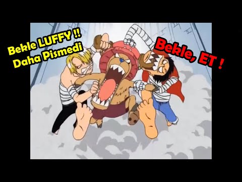 Luffy ve Sanji, Chopper'ı yemeğe çalışırsa - Türkçe Altyazılı - One Piece