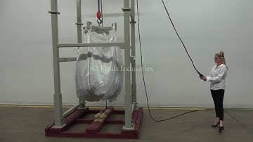 Bulk Bag Super Sack Unloading System Demonstration