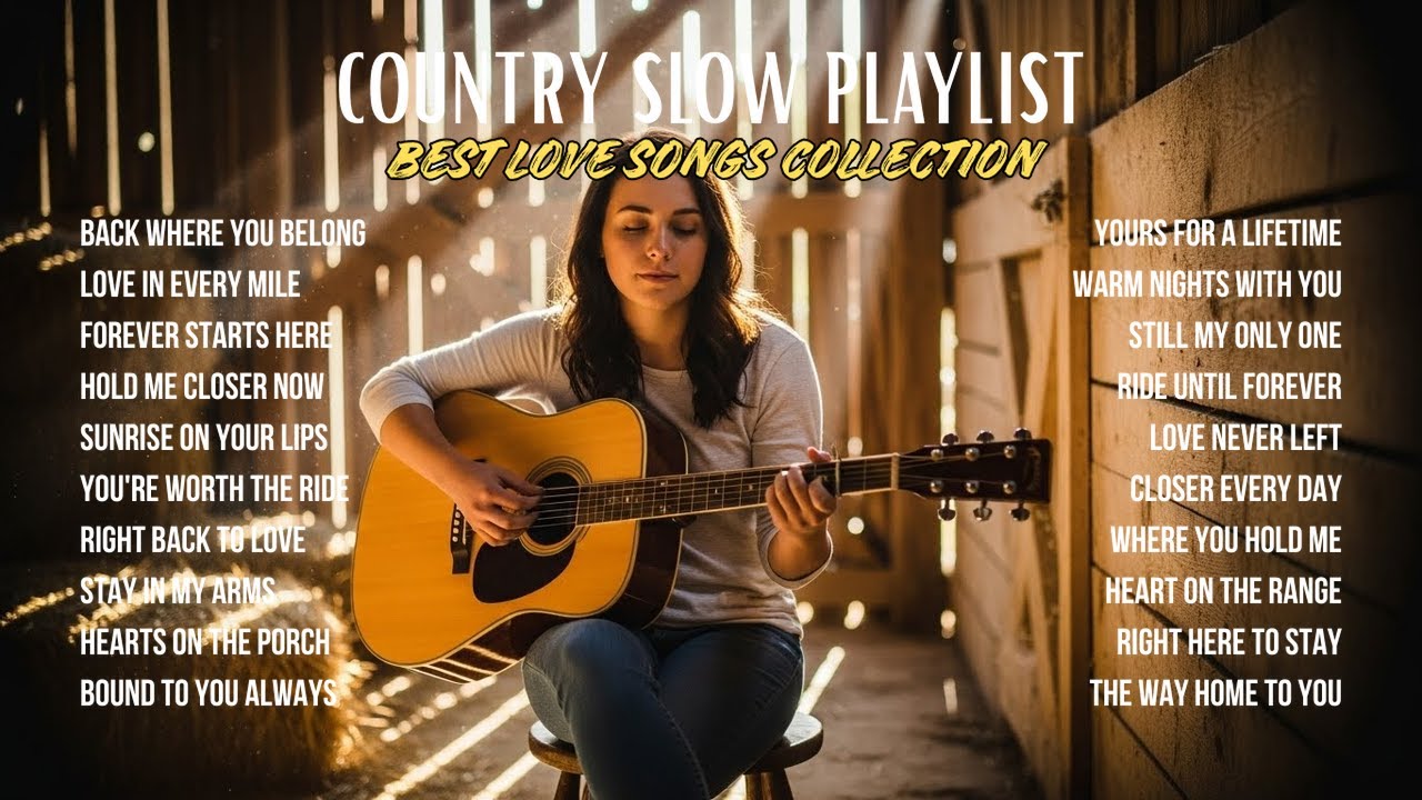 Romantic Country Ballads – Acoustic Tracks That Touch the Heart