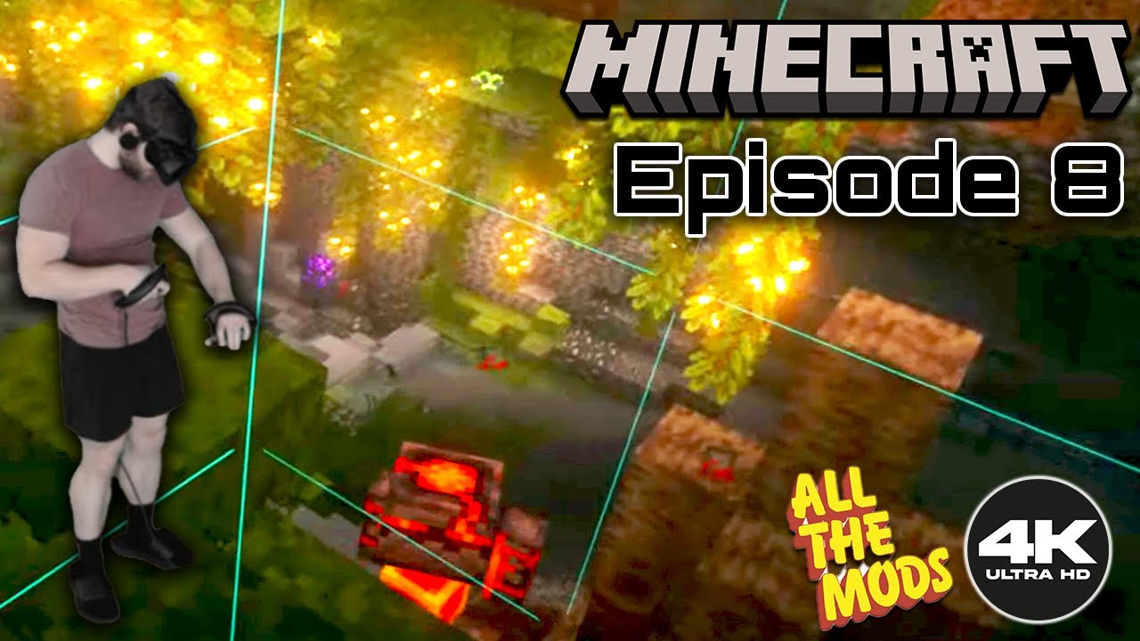Looking for Uranium | Let's Play VR Modded Minecraft | Ep. 8 | All The ...