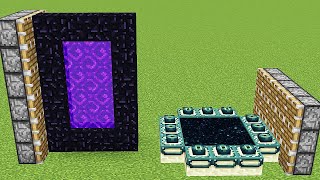 end portal + nether portal = ???