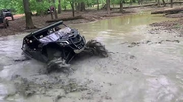 CAN-AM X3 MAKES MUD HOLE LOOK EASY