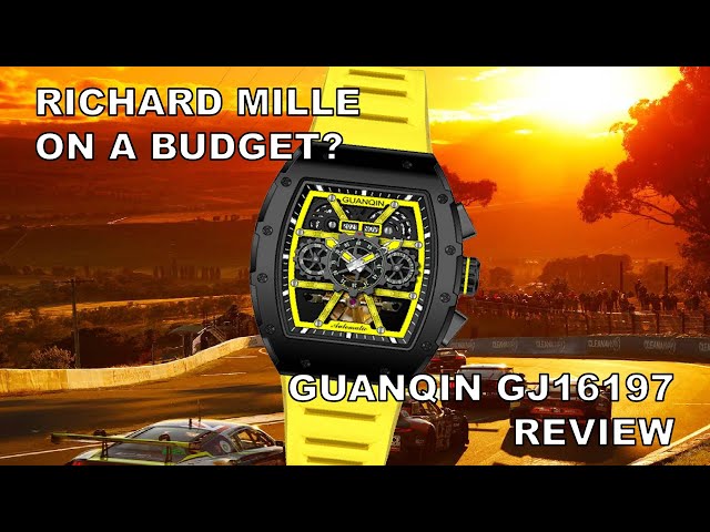 Richard Mille On A Budget? - Guanqin GJ16197 Review - YouTube