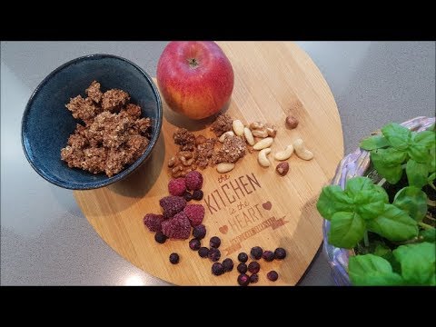 Video: Energetické Tyčinky „A La Granola“