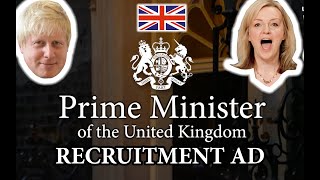 UK Prime Minister Recruitment Ad - Larry & Paul