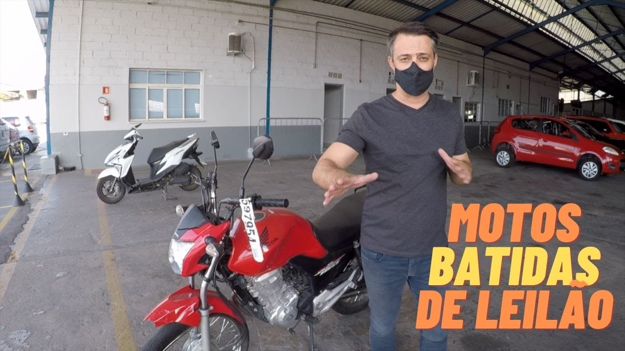 MOTOS BATIDAS NO LEILÃO *acabe com as duvidas*