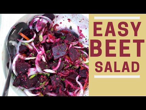 Video: Simple And Healthy Recipes: Beet Salad