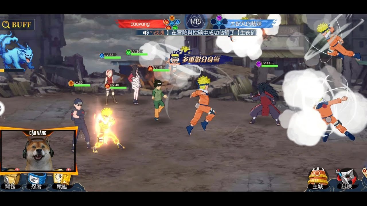 [Trải nghiệm] Liên Minh Nhẫn Giả Mobile – Game đấu tướng Naruto hiệu ứng siêu mãn nhãn