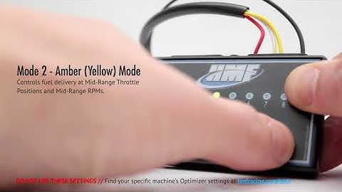 HMF Optimizer Installation and Tuning