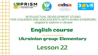 English LESSON 22 / Elementary _ Ukrainian group