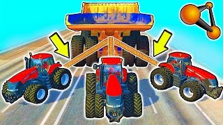 картинка: ВОЗМОЖНО ЛИ СДВИНУТЬ С МЕСТА БЕЛАЗ !??? ПЕРЕТЯГИВАНИЕ КАНАТА В BEAMNG DRIVE