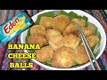 BANANA CHEESE BALLS/banana balls with cheese filling
