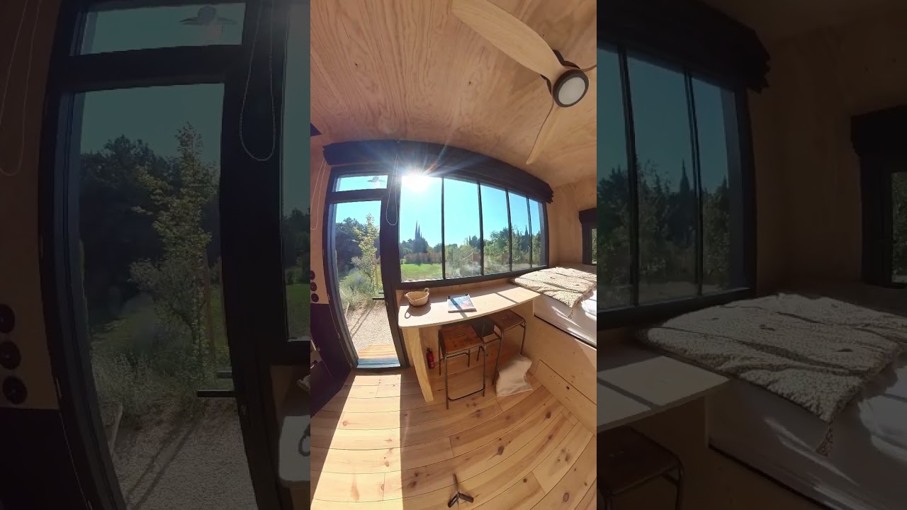 Visite 360° de la TINY HOUSE DU MAS