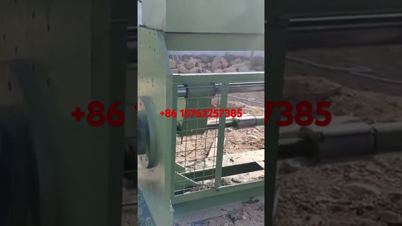 Large capacity waste tyres single hook tyre debeader in Yemen 🇾🇪