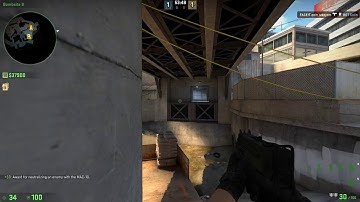 INSANE BOOST ON DE_OVERPASS (CSGO)