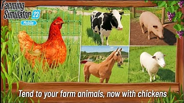 Farming Simulator 23 Animal Feeding | fs23 mobile animals guide #fs23 #farmingsimulator23mobile