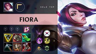 Fiora Top vs Irelia - KR Master Patch 26.09