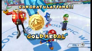 Mario & Sonic At The Olympic Winter Games - Ice Hockey Team Mario