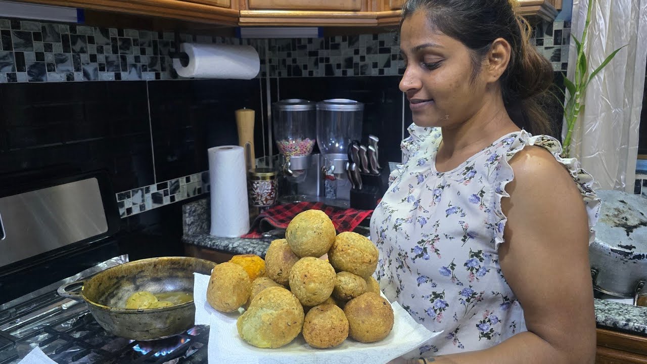 Guyanese egg ball 😋 happy new year guys