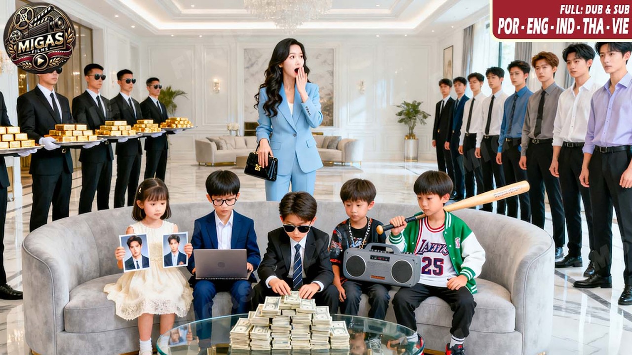 Cinco Crianças Inteligentes Procuram Marido Para A Mãe, Escolhem O CEO Mais Rico Da Cidade