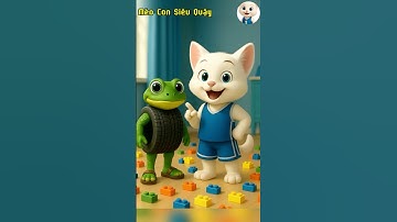 Mèo con cùng anh hai lắp ghép các nhân vật Brainrot bằng lego #shorts #cat #ai #meow #brainrot