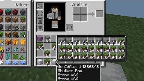 Shulker Box Preview only with Resource Pack (MCBE)