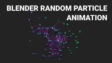 Blender- Random Particles Animation