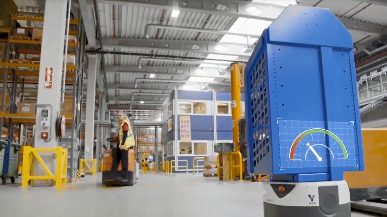 autonomous warehouse robots