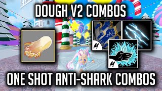 Destroy Opponents With These OP Combos | Dough V2 Combo Showcase Blox Fruit