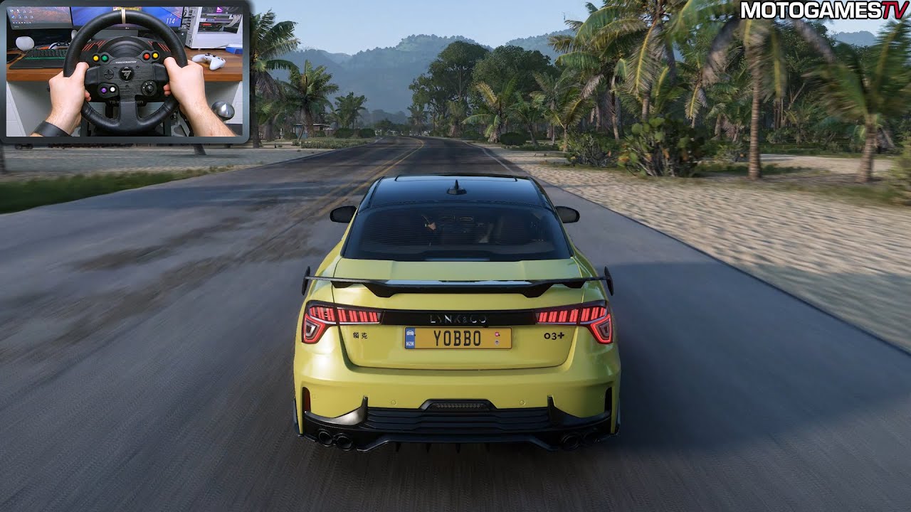 Forza Horizon 5 - 2021 Lynk & Co 03+ | Thrustmaster TS-XW Gameplay