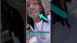 RAPPERS who CHECKED stupid GOONS!😳🔥#rap #kingvon #beef
