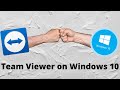How to Install Teamviewer in Windows 10