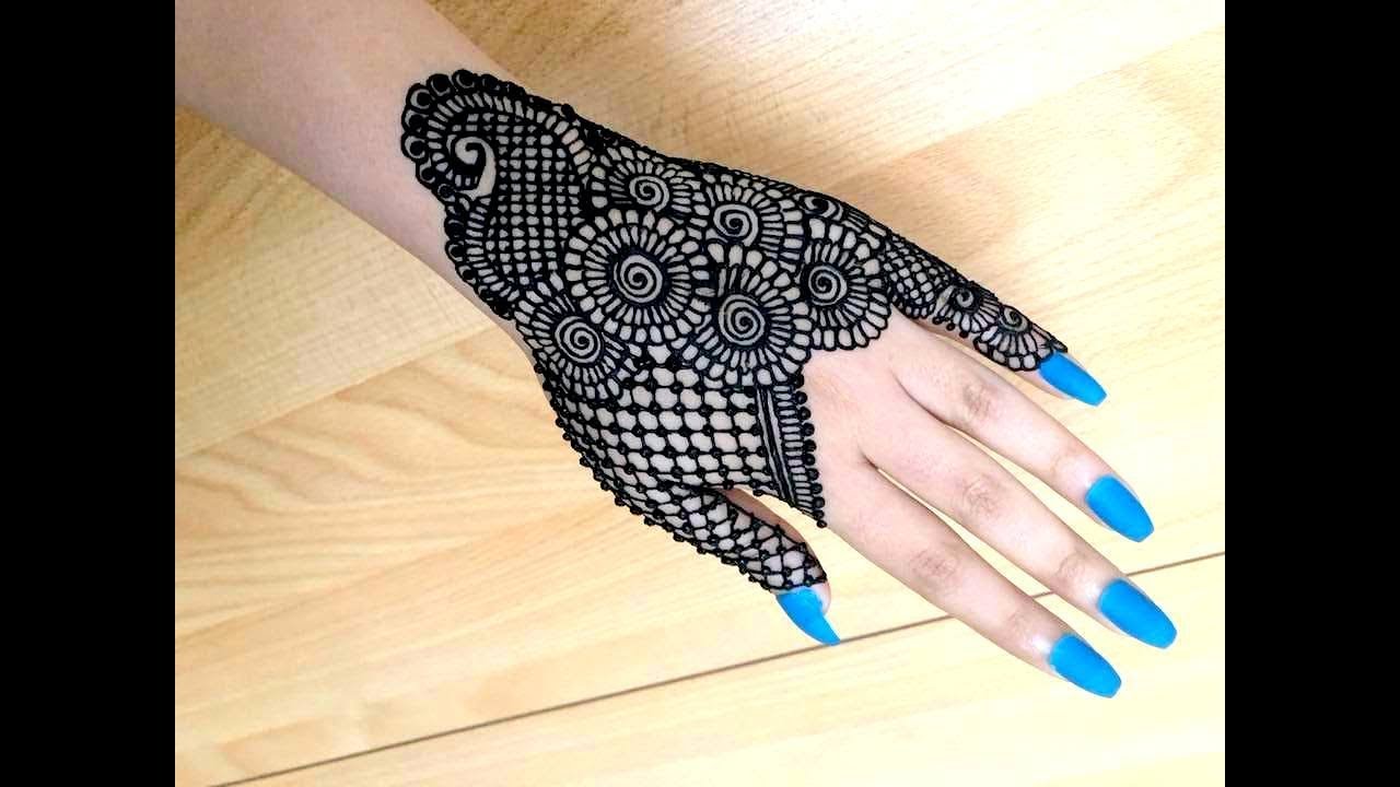 Eid Special Indo Arabic Arab Style Easy Simple Henna Mehndi