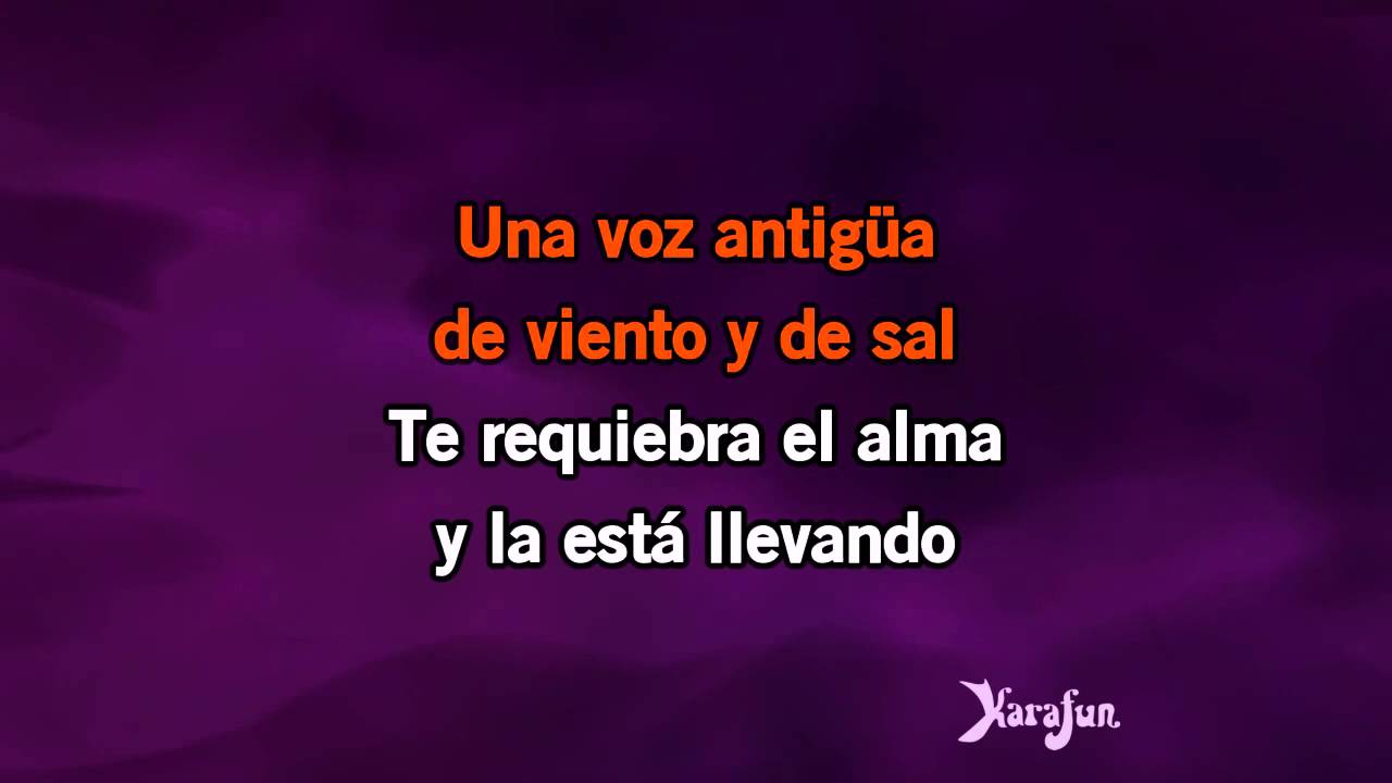 Karaoké Alfonsina y el mar - Mercedes Sosa *