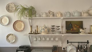 картинка: Дождливый день ~ Украшаю кухню ~ и показываю вам свои находки с блошиного рынка