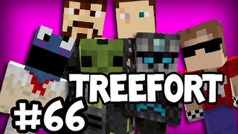 Minecraft: Tree Fortress w/ Creatures - Part 66: Walled In