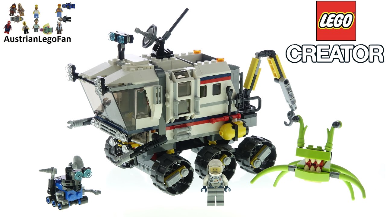 LEGO Creator 31107 Space Rover Explorer - Lego Speed Build Review - YouTube