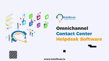 Omnichannel Contact Center + Helpdesk Software - Intellicon