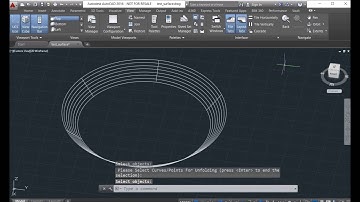 Unfold or Flatten Surfaces In AutoCAD: Cylinder Surface